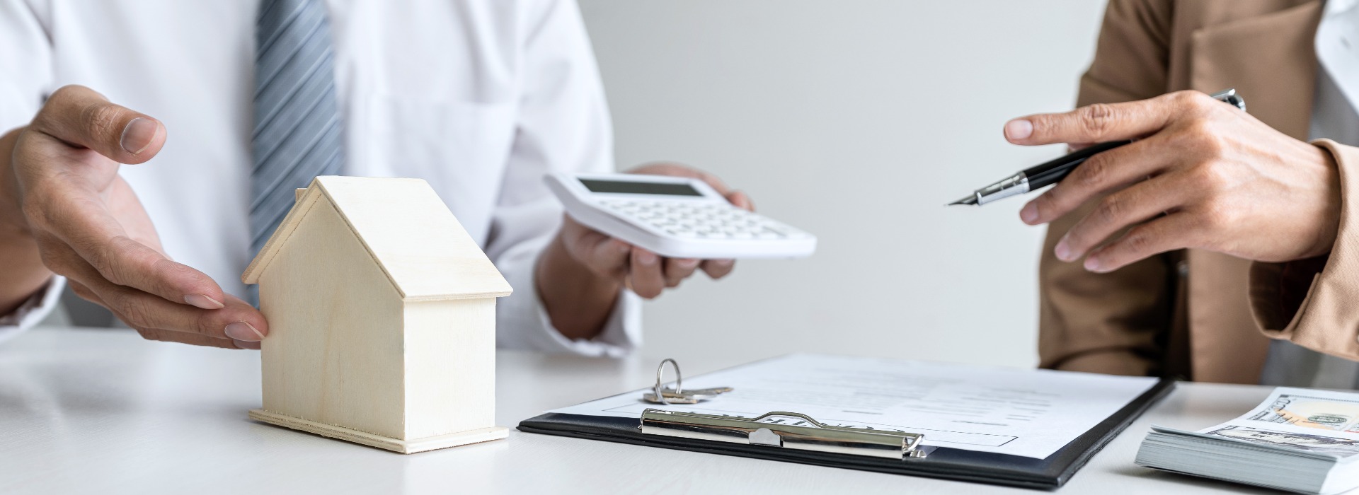 Individuelles Beratungsgespräch mit dem Immobilienmakler